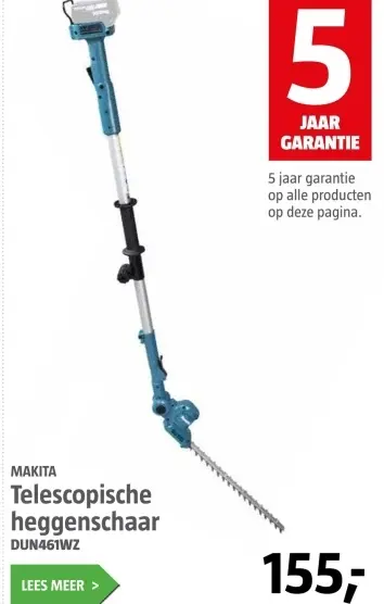 Aanbieding: Telescopische heggenschaar