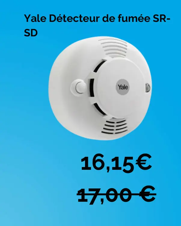 Offre: https://www.awin1.com/cread.php?awinmid=8348&awinaffid=720019&ued=https%3A%2F%2Fwww.krefel.be%2Ffr%2Fp%2F62007051-detecteur-de-fumee-sr-sd%3Fat_campaign%3Dalwayson