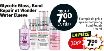 Offre: Glycolic Gloss, Bond Repair et Wonder Water E