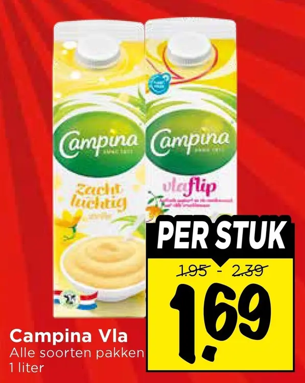 Aanbieding: Vla