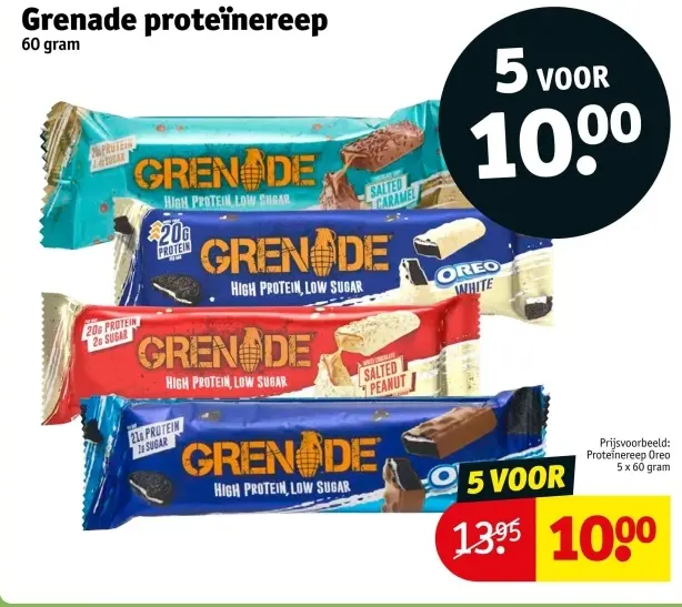 Aanbieding: proteïnereep