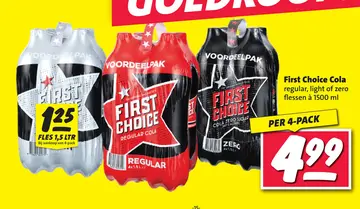 Aanbieding: First Choice Cola
