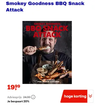 Aanbieding: Smokey Goodness BBQ Snack Attack