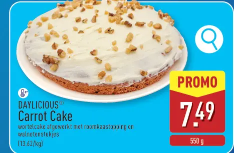 Promotie: Carrot Cake