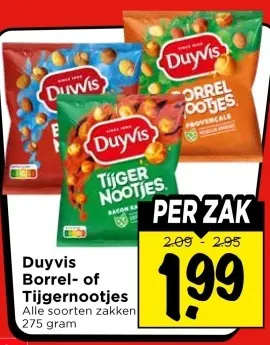 Borrel- of Tijgernootjes