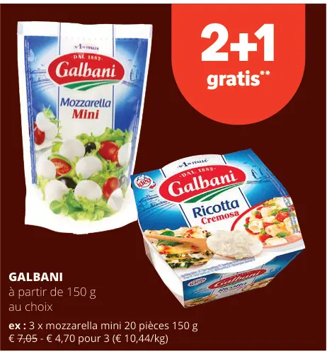 Offre: Galbani