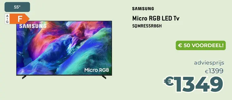 Promotie: Micro RGB LED Tv