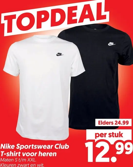 Aanbieding: Sportswear Club T-shirt voor heren