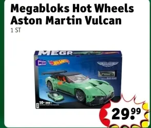 Aanbieding: Megabloks Hot Wheels Aston Martin Vulcan