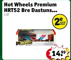 Aanbieding: Hot Wheels Premium HRT52 Bre Dastuns Diorama Geschenkset