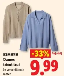 Aanbieding: Dames tricot trui