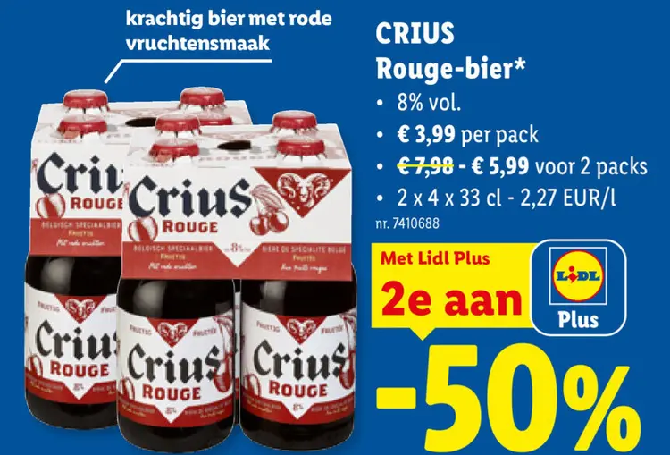 Promotie: Rouge-bier