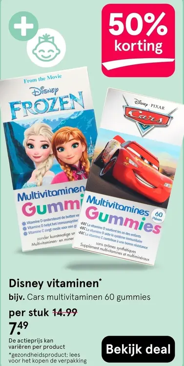 Aanbieding: Disney vitaminen