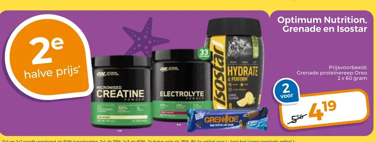 Aanbieding: Optimum nutrition