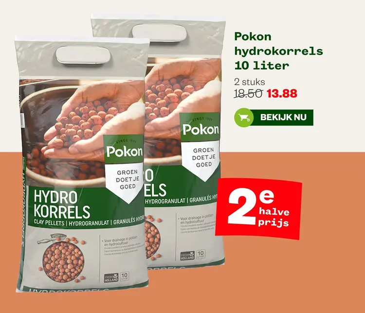 Aanbieding: Hydrokorrels 10 liter