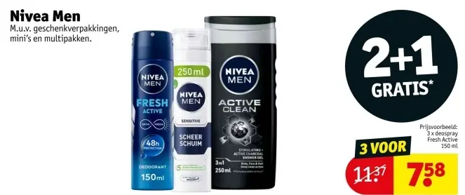 Promotie: Nivea Men