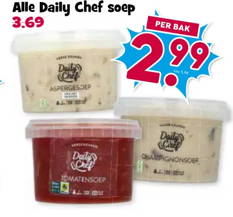 Aanbieding: Daily Chef soep