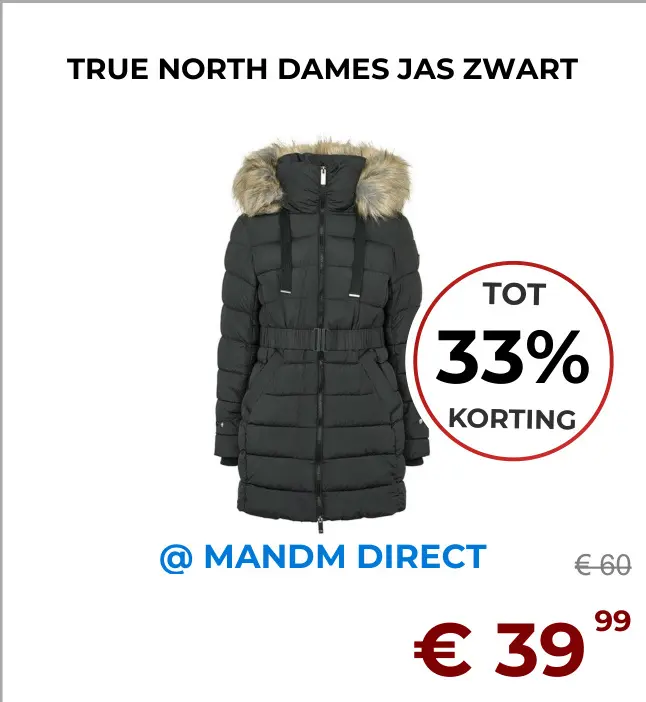 Aanbieding: Dames jas zwart