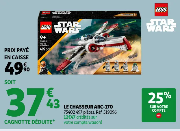 Promotie: ARC-170 Starfighter
