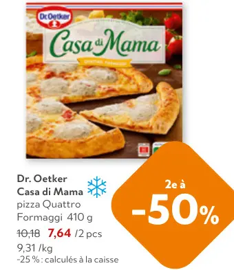 Offre: Casa di Mama pizza Quattro Formaggi
