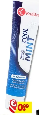 Promotie: Kruidvat tandpasta cool mint