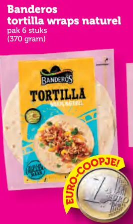 Banderos Tortilla wraps naturel