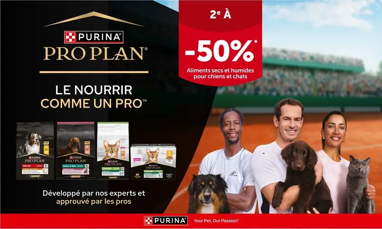 Offre: Aliments secs et humides pour chiens et chats