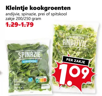 Aanbieding: Kleintje kookgroenten