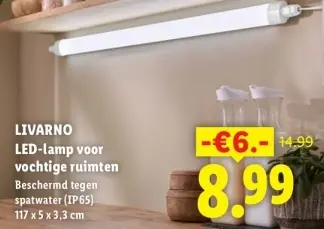 Aanbieding: LED-lamp voor vochtige ruimten