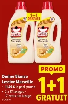 Offre: Lessive Marseille