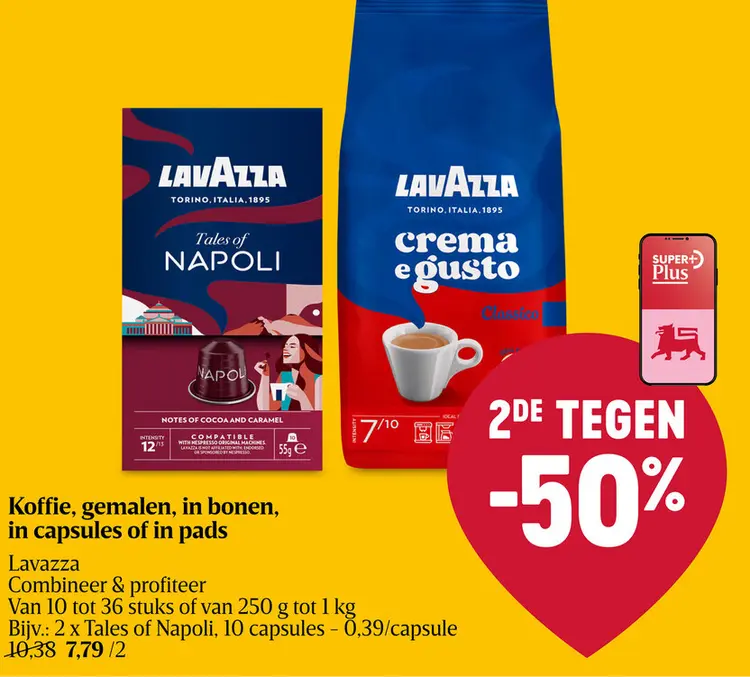 Aanbieding: Koffie, gemalen, in bonen, in capsules of in 