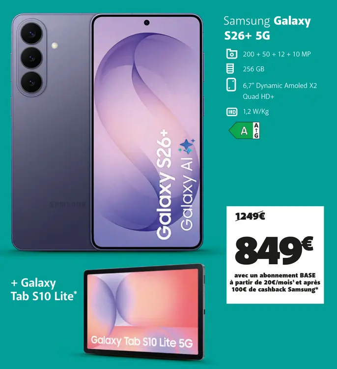 Offre: Galaxy S26+ 5G