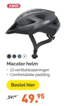 Aanbieding: Macator helm