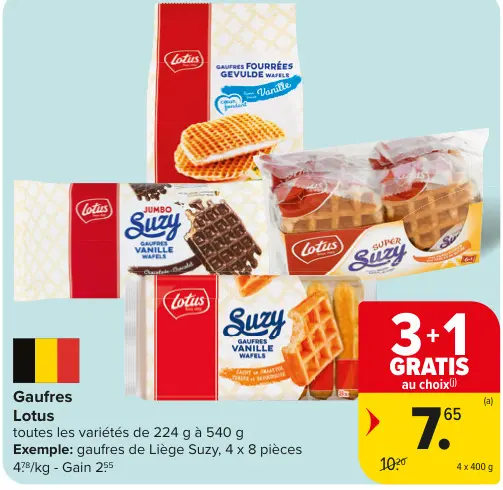 Offre: Gaufres