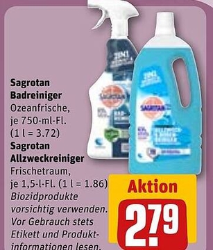 Aanbieding: Sagrotan Badreiniger Ozeanfrische