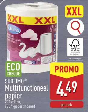 Promotie: Multifunctioneel papier