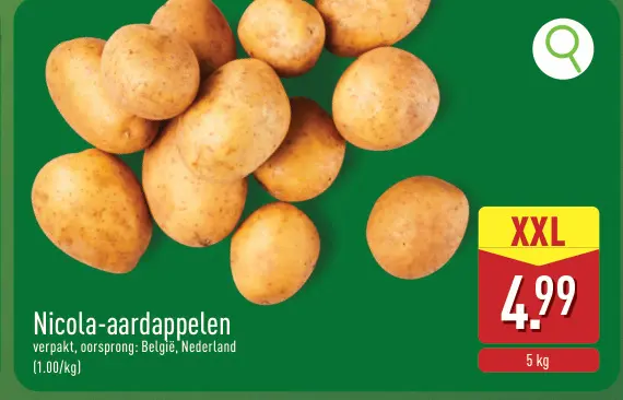 Promotie: Nicola-aardappelen