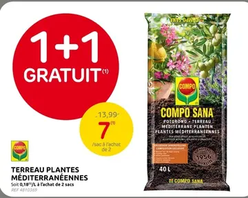 Offre: Terreau plantes méditerranéennes