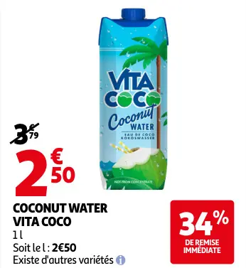 Offre: Coconut water