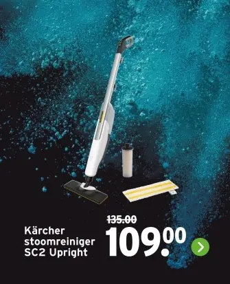 Aanbieding: Kärcher stoomreiniger SC2 Upright