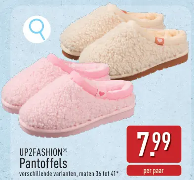 Promotie: Pantoffels