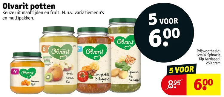 Aanbieding: Olvarit potten