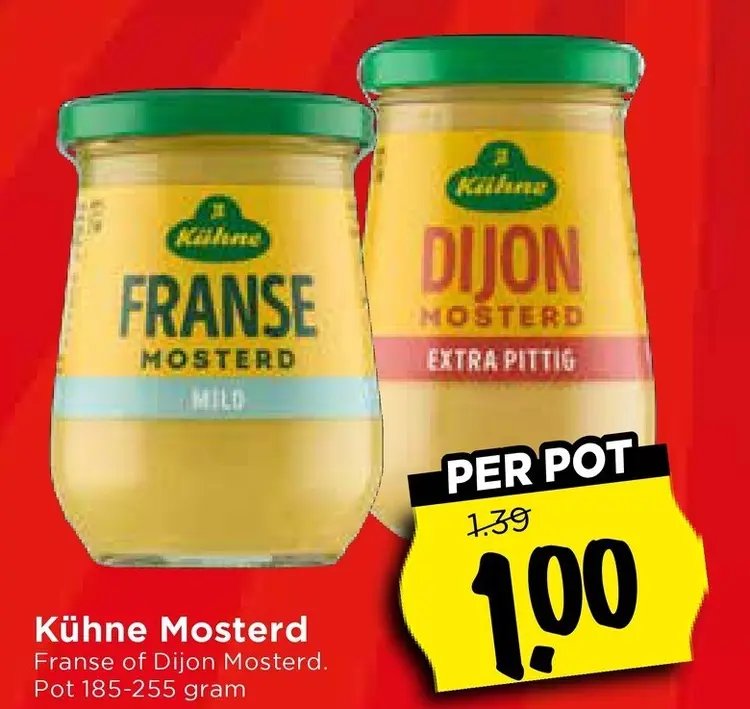 Aanbieding: Kühne mosterd