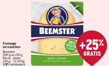 Offre: Beemster Fromage en tranches