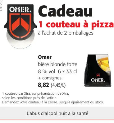 Offre: Bière blonde forte