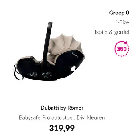 Aanbieding: Babysafe Pro autostoel