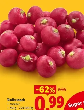 Offre: Radis snack