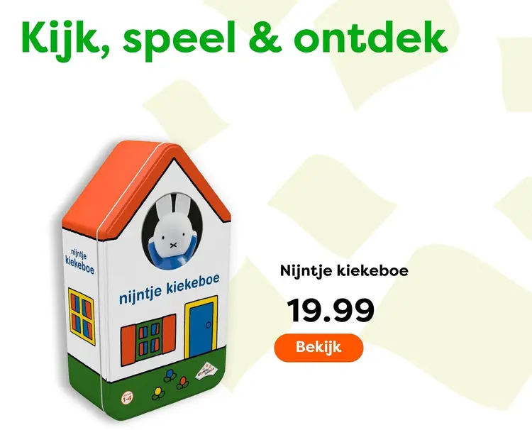 Aanbieding: Nijntje kiekeboe