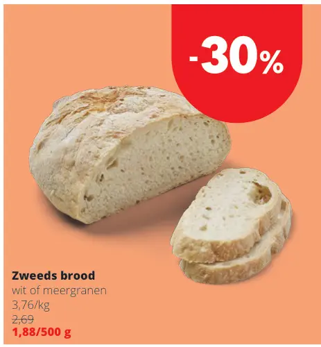 Promotie: Zweeds brood