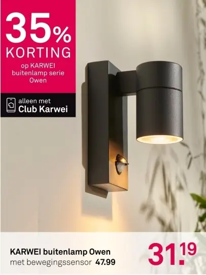 Aanbieding: Buitenlamp Owen